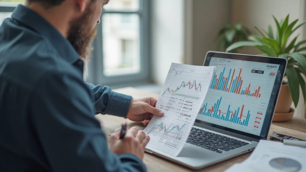 Диверсифицированный инвестиционный портфель с различными активами на столе